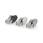 RJ45 Connector | RJ45 Pass Through | Solid/Stranded FTP CAT6 | Straight | Gold Plated | 10 pcs | PVC | Black / Grey / White | Box