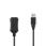 Active USB 2.0 Extension Cable | A Male - A Female | 10 m | Black