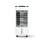 Mobile Air Cooler | Watertank capacity: 4 l | 3-Speed | 400 m³/h | Oscillation | Remote control | Shut-off timer
