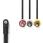Audio Video Cable | 3.5 mm Male | 3x RCA Male | Nickel Plated | 1.00 m | Round | PVC | Black