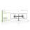 Ergonomic Monitor Mount | Double Monitor Arm | Full Motion | Black