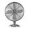Metal Table Fan | 30 cm Diameter | 3-Speeds | Oscillation Function | Chrome