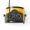 Ceramic Fan Heater Industrial Design | Thermostat | 3 Settings | 3000 W | Yellow