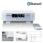 FM Kitchen Radio with Bluetooth® LED Lighting and Timer White