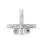 Satellite Wall Mount | Mast Diameter: 32 - 42 mm | 550 mm Wall Distance | Steel