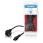 Schuko Power Cable Angled Schuko Male - IEC-320-C5 3.00 m Black