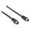 Coax Cable Coax Male - Coax Female Straight 10.0 m Black
